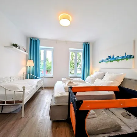Bohnapartments - Altstadtoase - Balkon Und Garten - Wlan Ερφούρτη