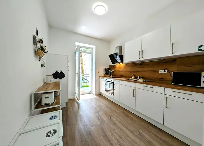 Bohnapartments - Altstadtoase - Balkon Und Garten - Wlan Erfurt