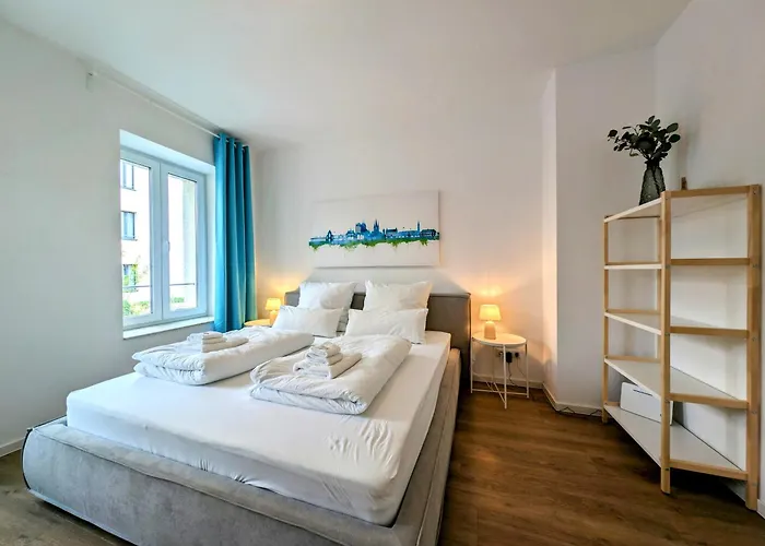 Bohnapartments - Altstadtoase - Balkon Und Garten - Wlan