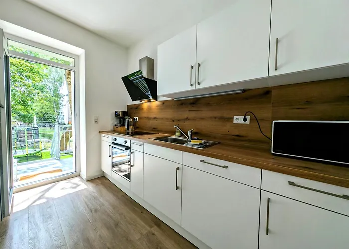 Bohnapartments - Altstadtoase - Balkon Und Garten - Wlan Apartament Erfurt