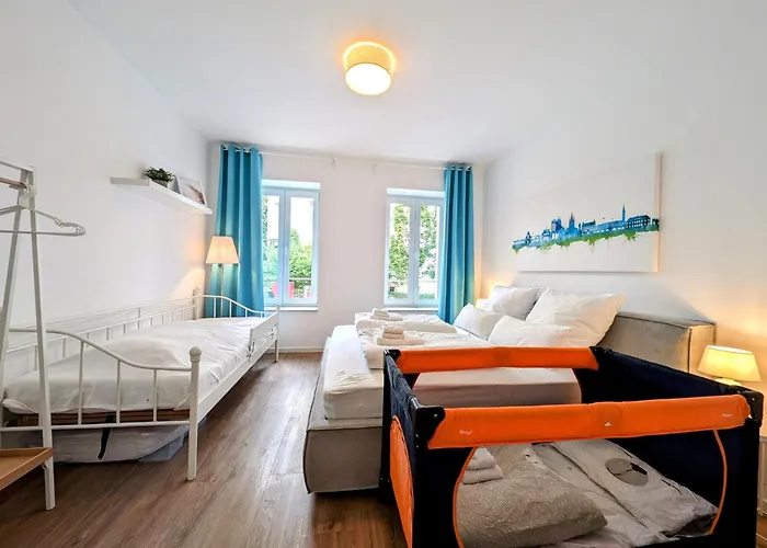 Bohnapartments - Altstadtoase - Balkon Und Garten - Wlan Erfurt