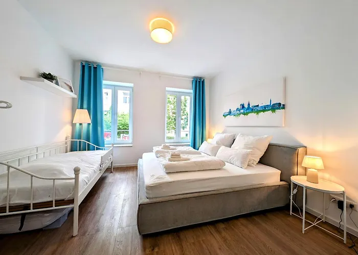 Apartament Bohnapartments - Altstadtoase - Balkon Und Garten - Wlan