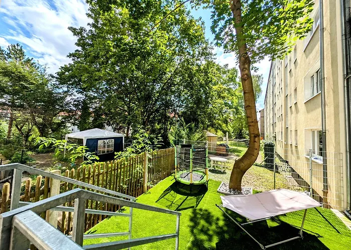 Bohnapartments - Altstadtoase - Balkon Und Garten - Wlan Apartament Erfurt